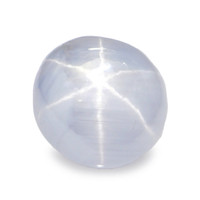 1.20 Ct. Bluish Grey Star Sapphire from Ceylon (Sri Lanka) Video