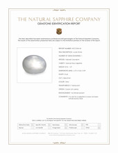 1.37 Ct. Grey Star Sapphire from Ceylon (Sri Lanka) Scan Report