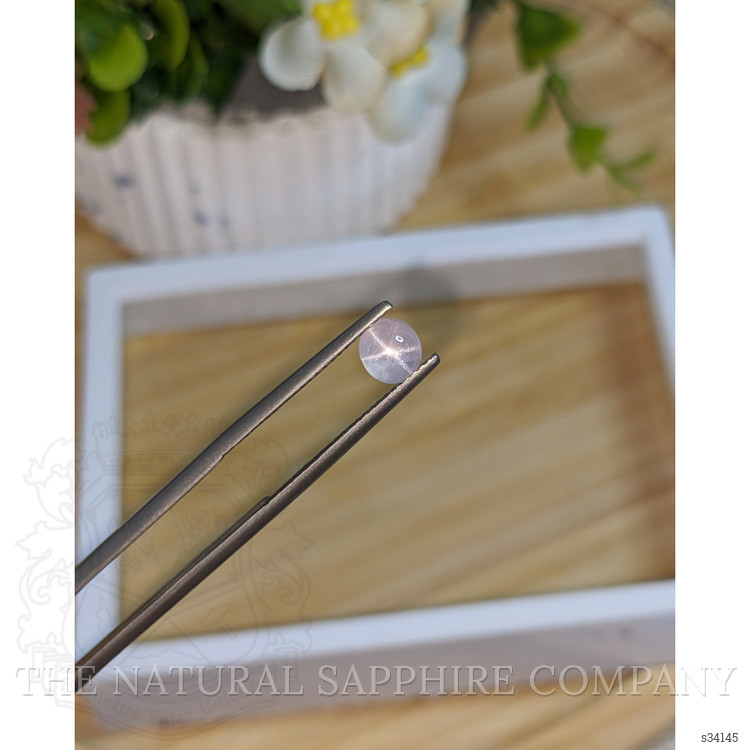 1.18 Ct. Violet Star Sapphire from Ceylon (Sri Lanka)