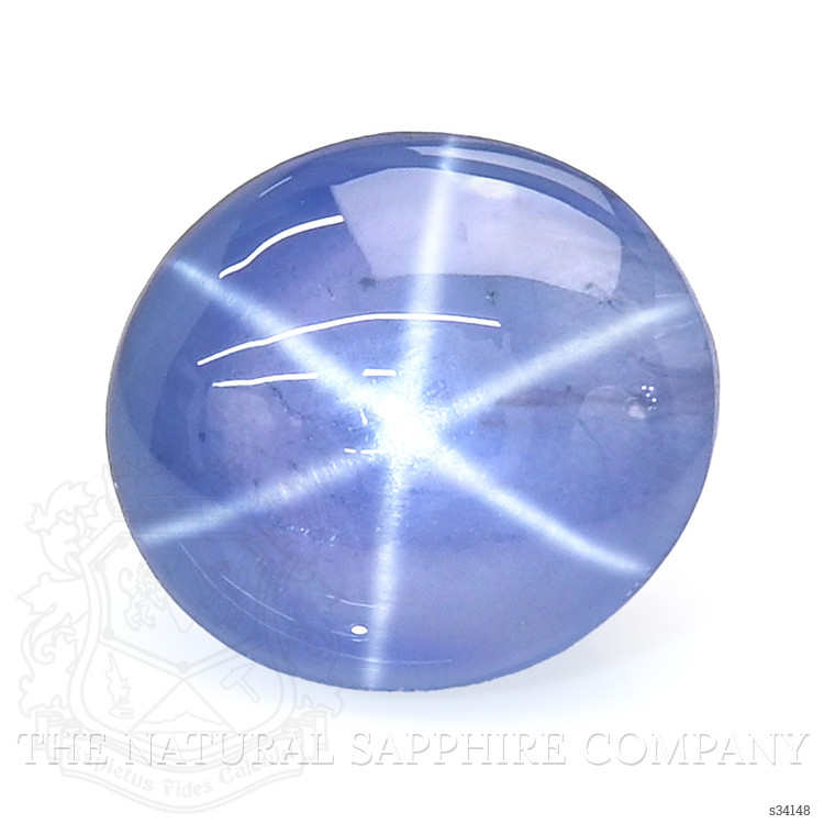 6.12 Ct. Blue Star Sapphire from Ceylon (Sri Lanka)