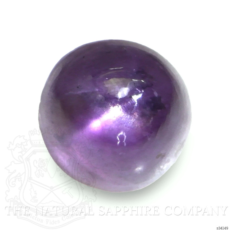 1.42 Ct. Purple Cabochon Sapphire from Ceylon (Sri Lanka)