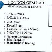2.36 Ct. Blue Sapphire from Ceylon (Sri Lanka) Pdf