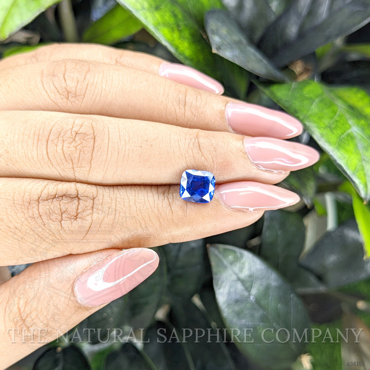 2.36 Ct. Blue Sapphire from Ceylon (Sri Lanka)