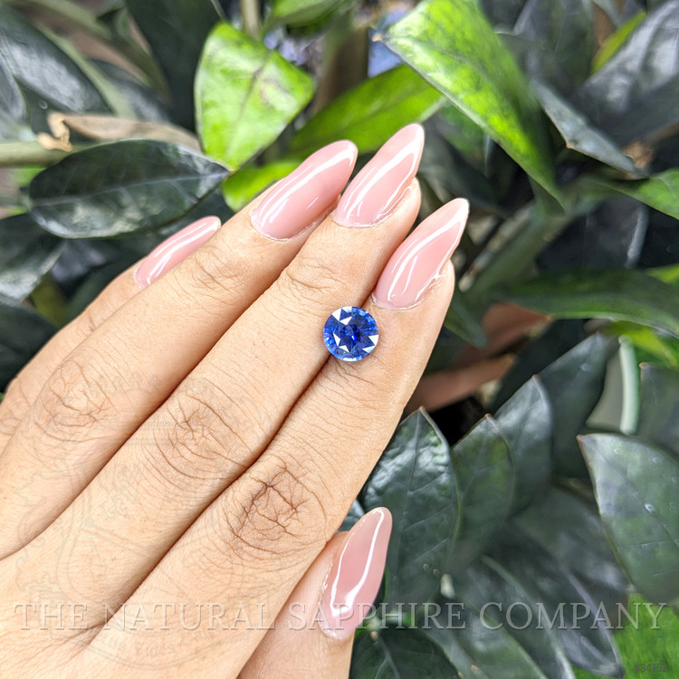 2.22 Ct. Blue Sapphire from Ceylon (Sri Lanka)