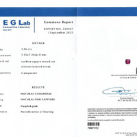 3.56 Ct. Purplish Pink Sapphire from Madagascar Pdf