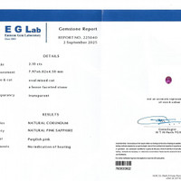 2.10 Ct. Purplish Pink Sapphire from Madagascar Pdf