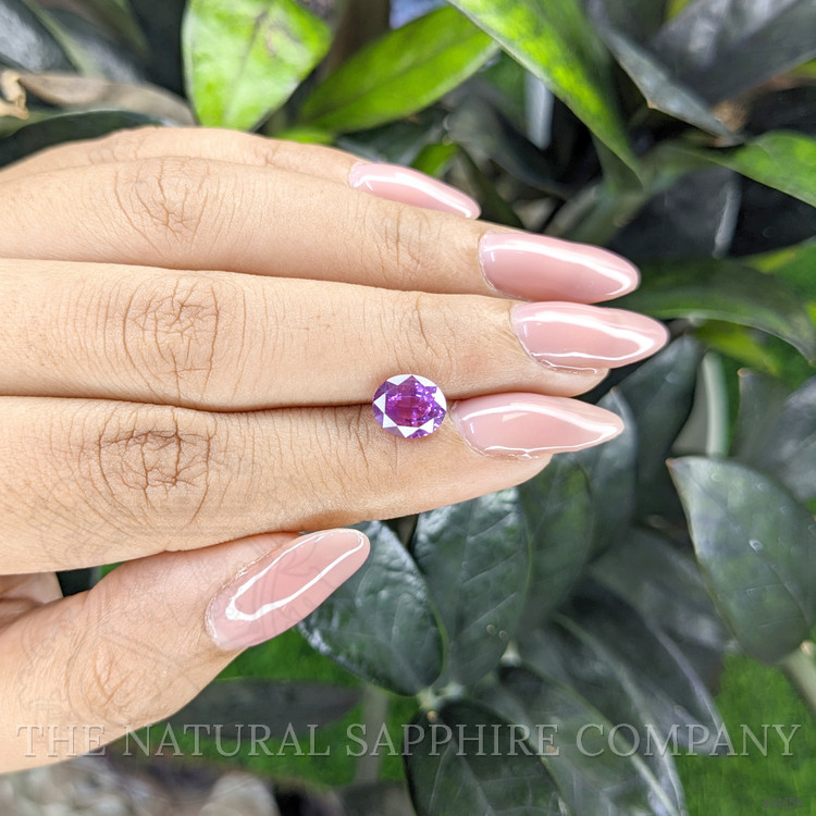 2.10 Ct. Purplish Pink Sapphire from Madagascar