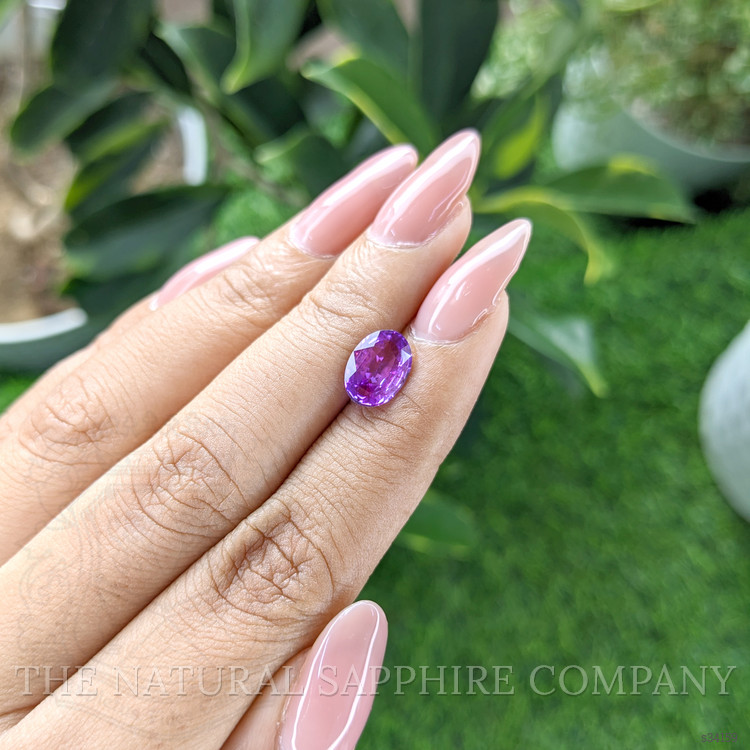 2.16 Ct. Purple Sapphire from Madagascar