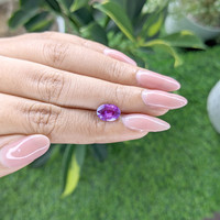 2.16 Ct. Purple Sapphire from Madagascar Life Style