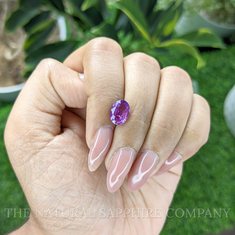 2.16 Ct. Purple Sapphire from Madagascar