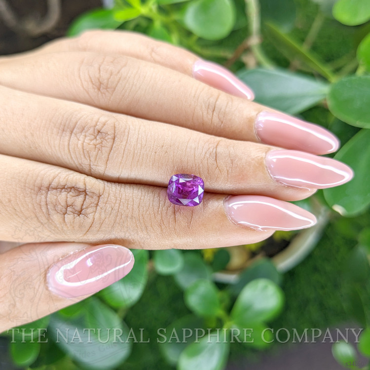 3.08 Ct. Purple Sapphire from Madagascar