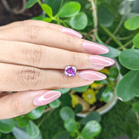 2.00 Ct. Purple Sapphire from Madagascar Life Style