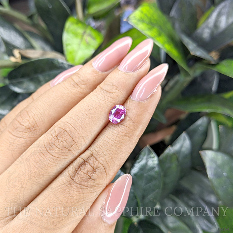 1.54 Ct. Purplish Pink Sapphire from Madagascar