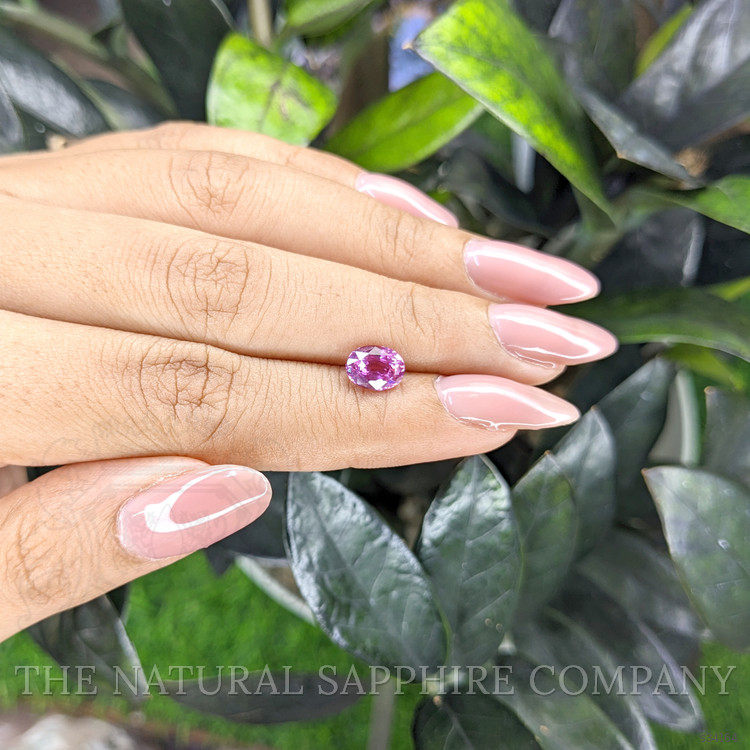 1.54 Ct. Purplish Pink Sapphire from Madagascar