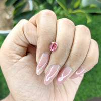 1.07 Ct. Padparadscha Sapphire from Madagascar Life Style