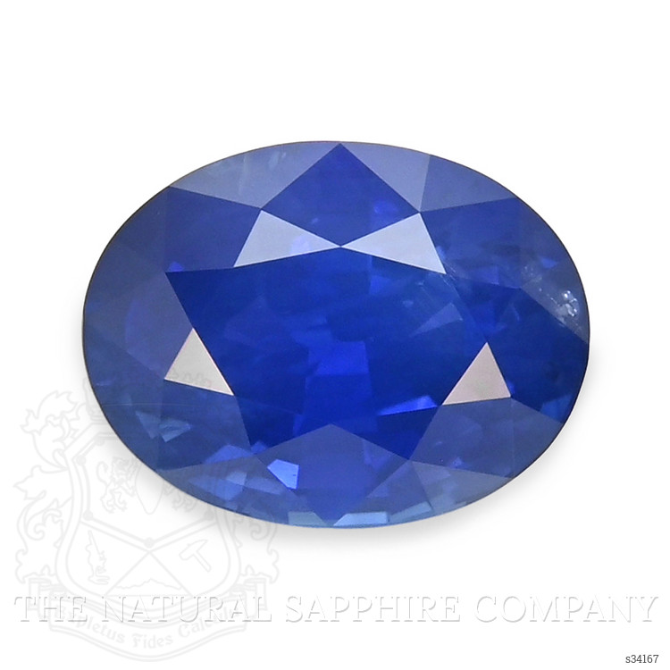 3.54 Ct. Blue Sapphire from Ceylon (Sri Lanka)