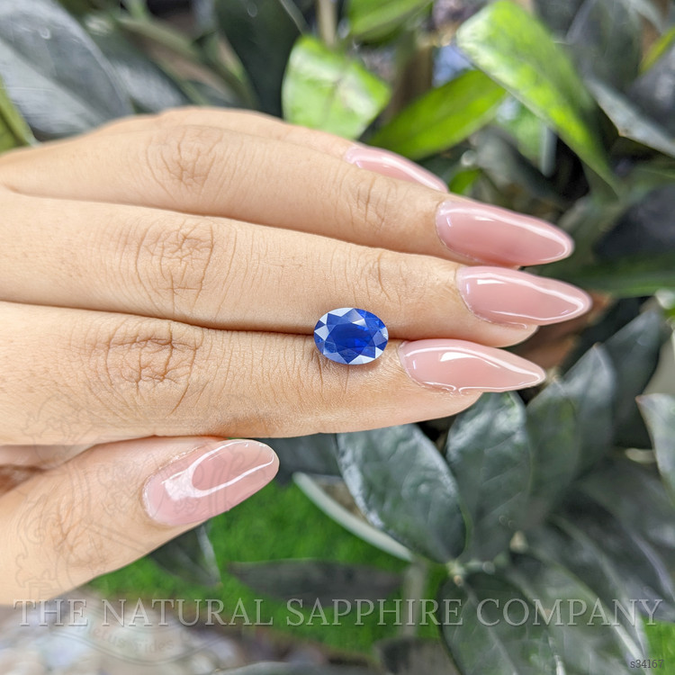 3.54 Ct. Blue Sapphire from Ceylon (Sri Lanka)