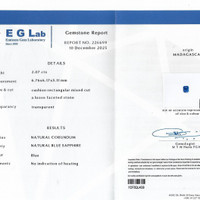 2.07 Ct. Blue Sapphire from Ceylon (Sri Lanka) Pdf