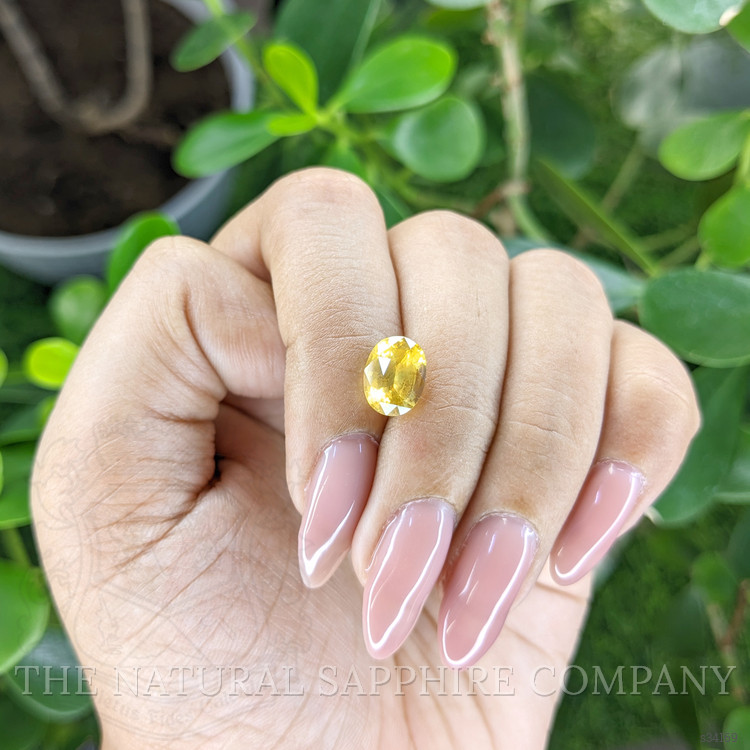 2.73 Ct. Yellow Sapphire from Madagascar