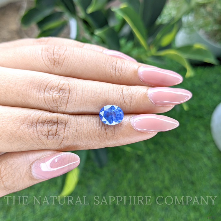 3.53 Ct. Blue Sapphire from Ceylon (Sri Lanka)