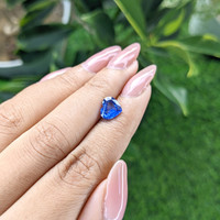 1.60 Ct. Blue Sapphire from Ceylon (Sri Lanka) Life Style