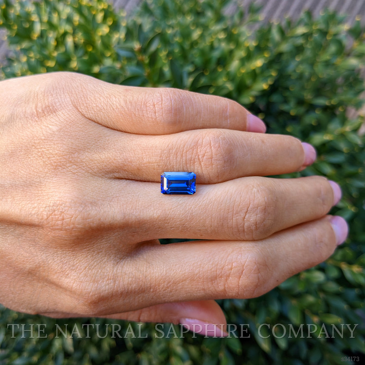 2.75 Ct. Blue Sapphire from Ceylon (Sri Lanka)