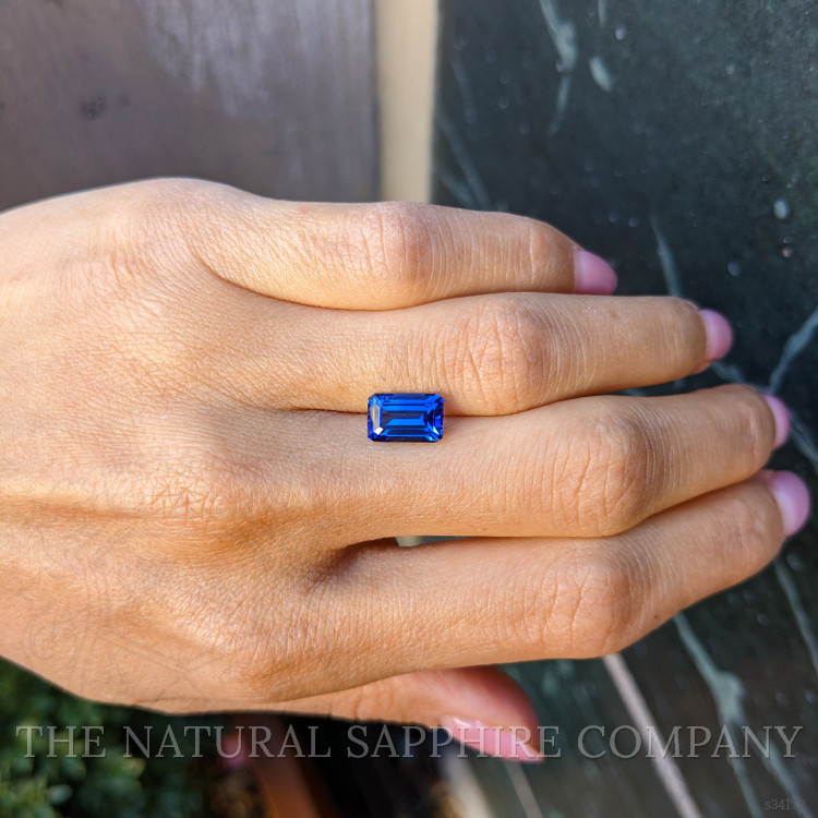 2.75 Ct. Blue Sapphire from Ceylon (Sri Lanka)