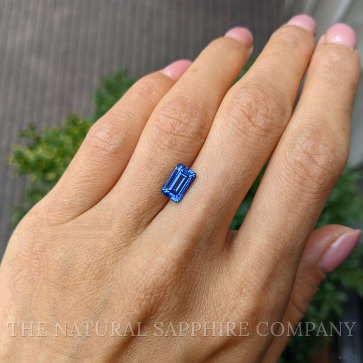 2.37 Ct. Blue Sapphire from Ceylon (Sri Lanka)