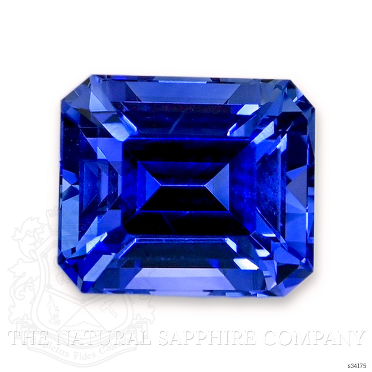 3.95 Ct. Blue Sapphire from Ceylon (Sri Lanka)