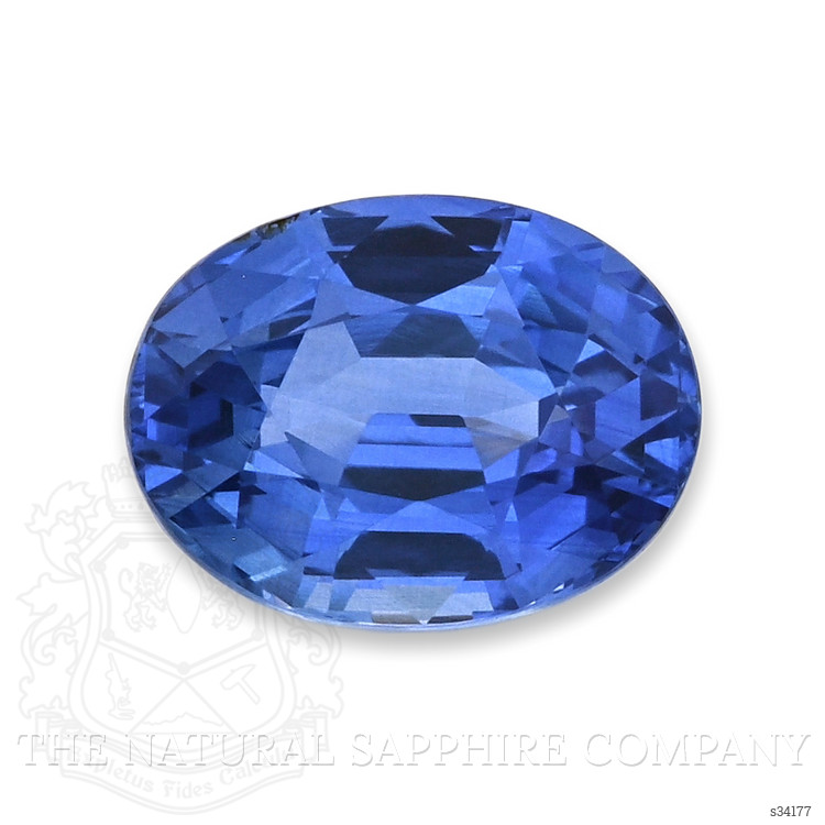 2.57 Ct. Blue Sapphire from Ceylon (Sri Lanka)