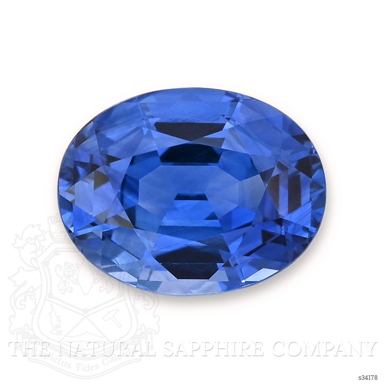 2.93 Ct. Blue Sapphire from Ceylon (Sri Lanka)