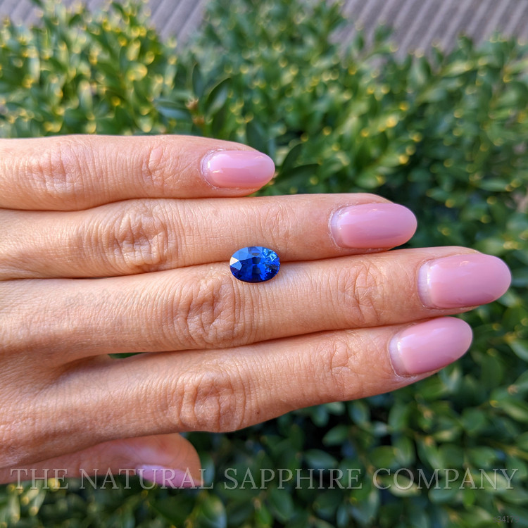 2.51 Ct. Blue Sapphire from Ceylon (Sri Lanka)