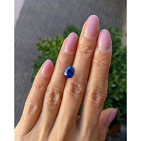 2.51 Ct. Blue Sapphire from Ceylon (Sri Lanka) Life Style