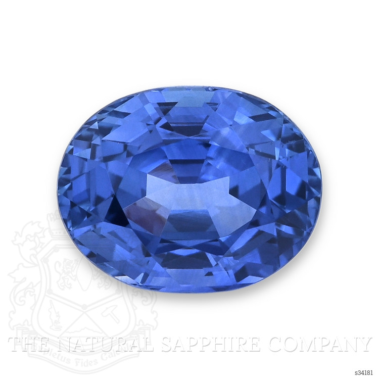 3.90 Ct. Blue Sapphire from Ceylon (Sri Lanka)