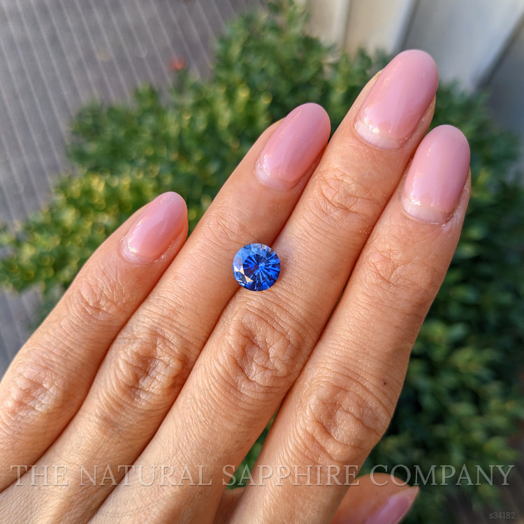 2.03 Ct. Blue Sapphire from Ceylon (Sri Lanka)