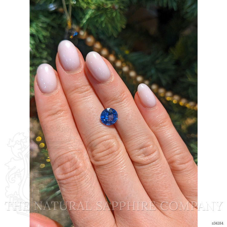 2.43 Ct. Blue Sapphire from Ceylon (Sri Lanka)