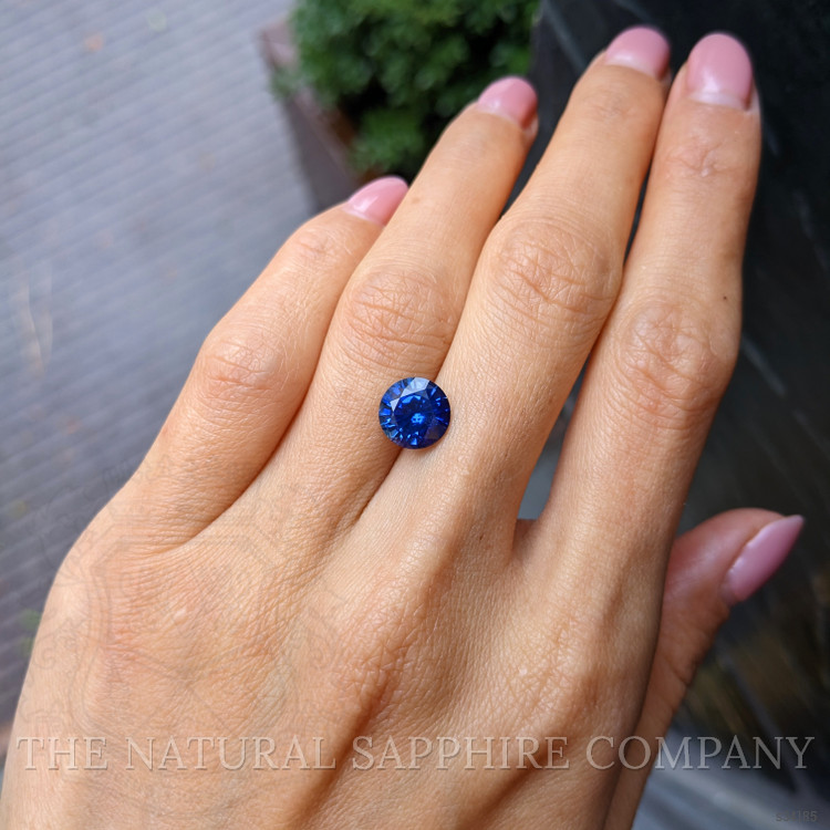3.10 Ct. Blue Sapphire from Ceylon (Sri Lanka)