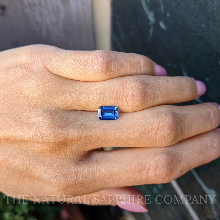 1.68 Ct. Blue Sapphire from Ceylon (Sri Lanka)