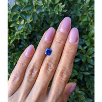 1.68 Ct. Blue Sapphire from Ceylon (Sri Lanka) Life Style