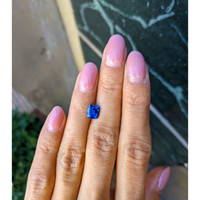 1.68 Ct. Blue Sapphire from Ceylon (Sri Lanka) Life Style