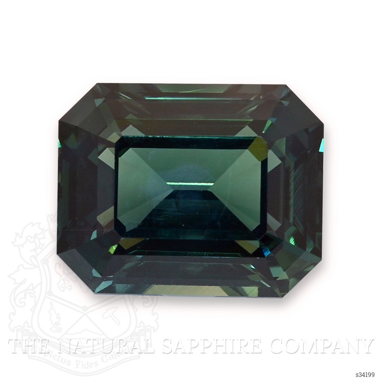 10.02 Ct. Bluish Green Sapphire from Madagascar