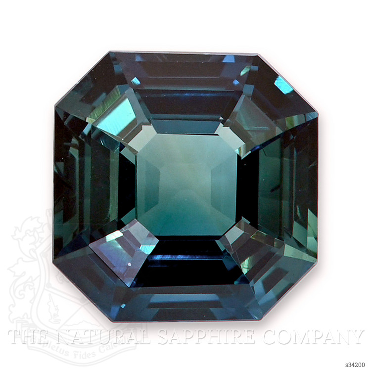 6.25 Ct. Bluish Green Sapphire from Madagascar