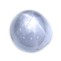 15.69 Ct. Bluish Grey Star Sapphire from Ceylon (Sri Lanka) Video