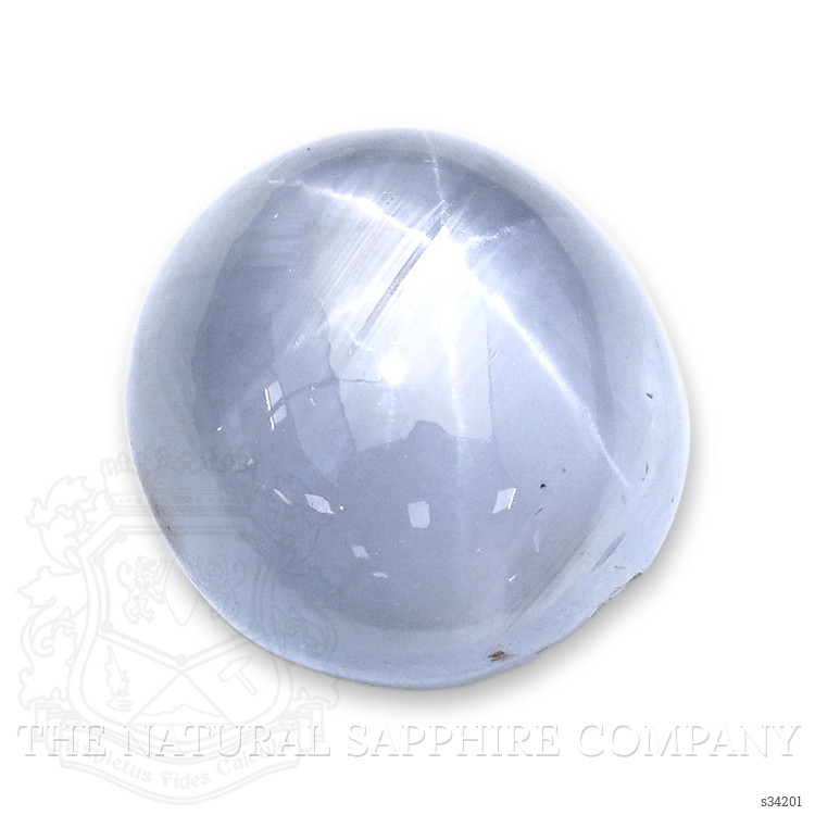 15.69 Ct. Bluish Grey Star Sapphire from Ceylon (Sri Lanka)