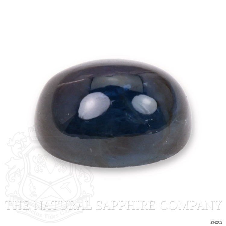 16.78 Ct. Blue Cabochon Sapphire from Ceylon (Sri Lanka)