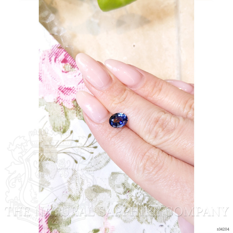 2.20 Ct. Bi Color Sapphire from Ceylon (Sri Lanka)