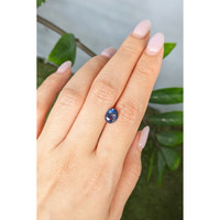 2.20 Ct. Bi Color Sapphire from Ceylon (Sri Lanka) Life Style