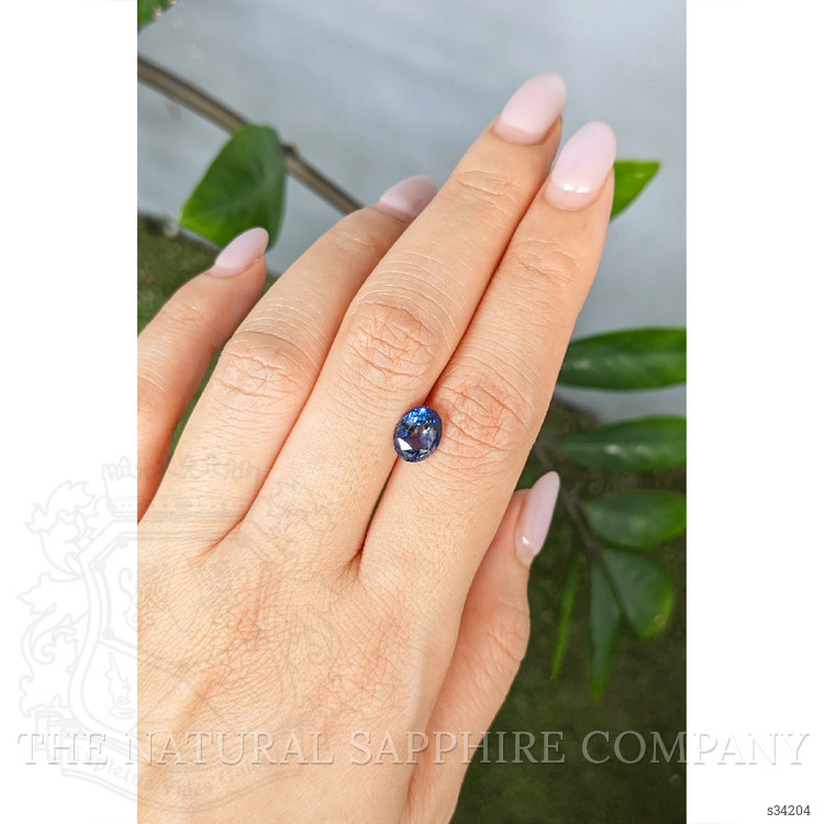 2.20 Ct. Bi Color Sapphire from Ceylon (Sri Lanka)