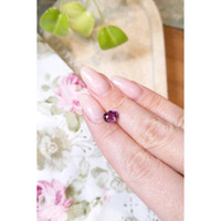 2.06 Ct. Purplish Pink Sapphire from Ceylon (Sri Lanka) Life Style