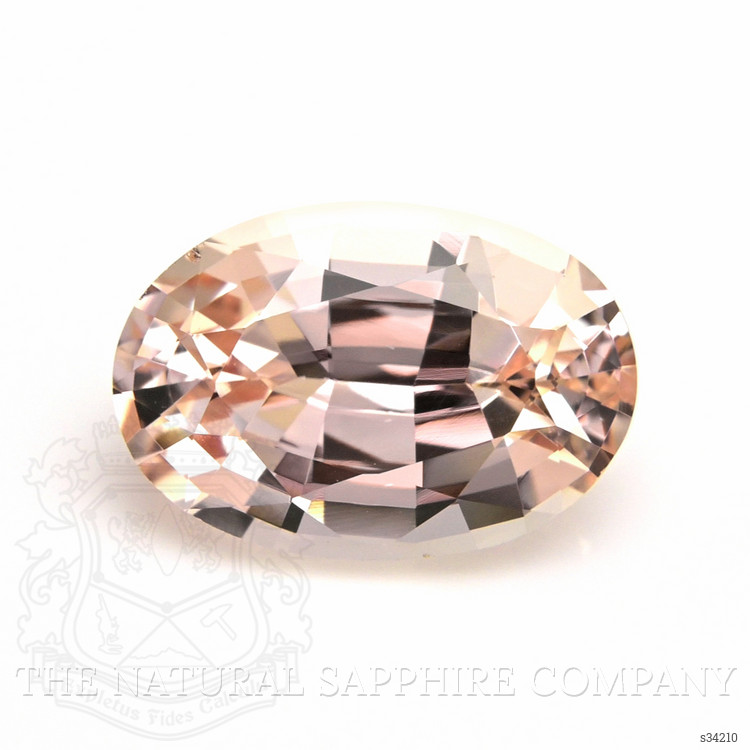 2.20 Ct. Peach Sapphire from Ceylon (Sri Lanka)